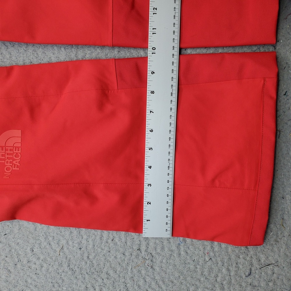 The North Face Lenado Ski Snow Pants Womens Large Red Slim Fit Ankle Zip Outdoor - Picture 5 of 13